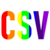 Rainbow CSV